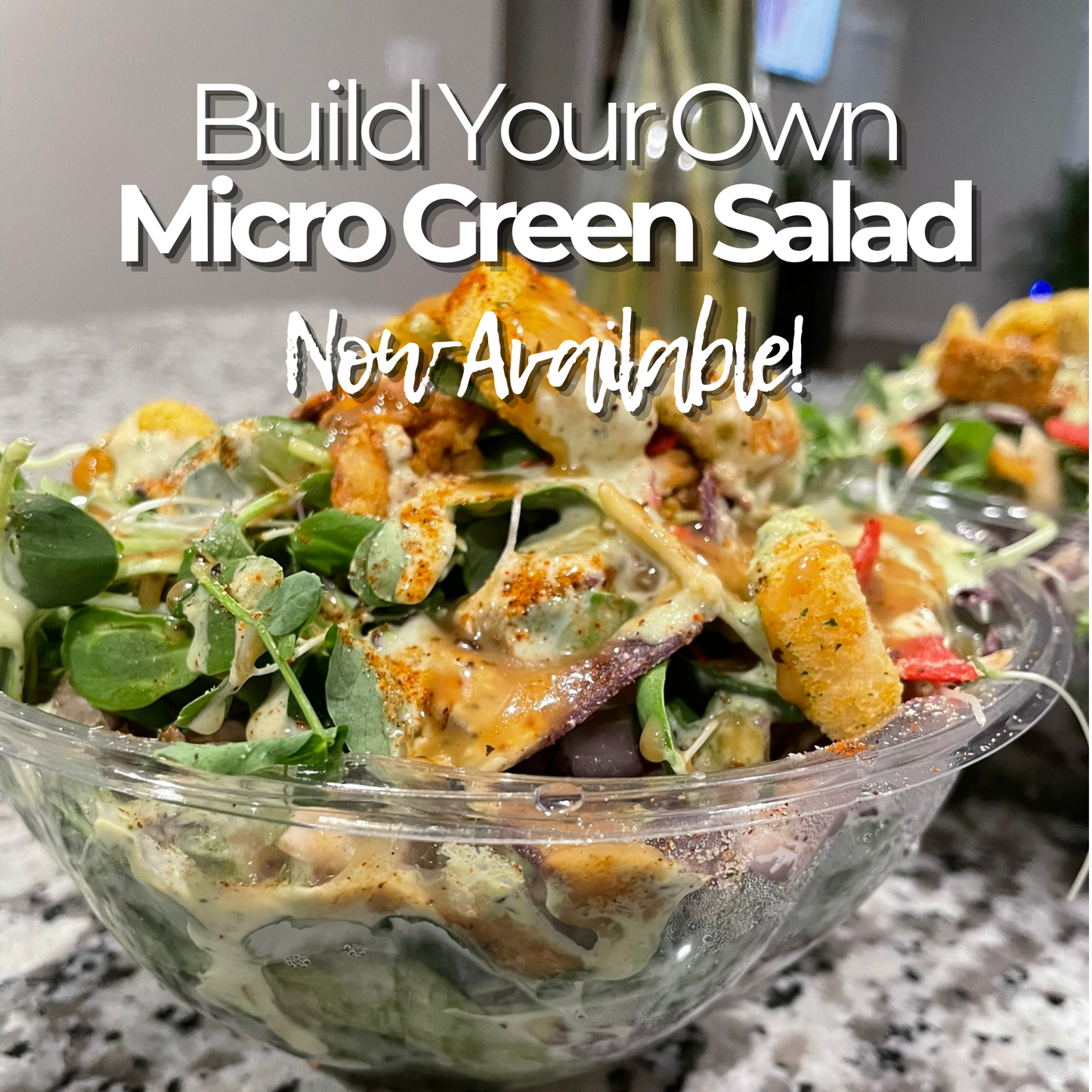 Build Your Own MicroGreen Salad (Market Only)