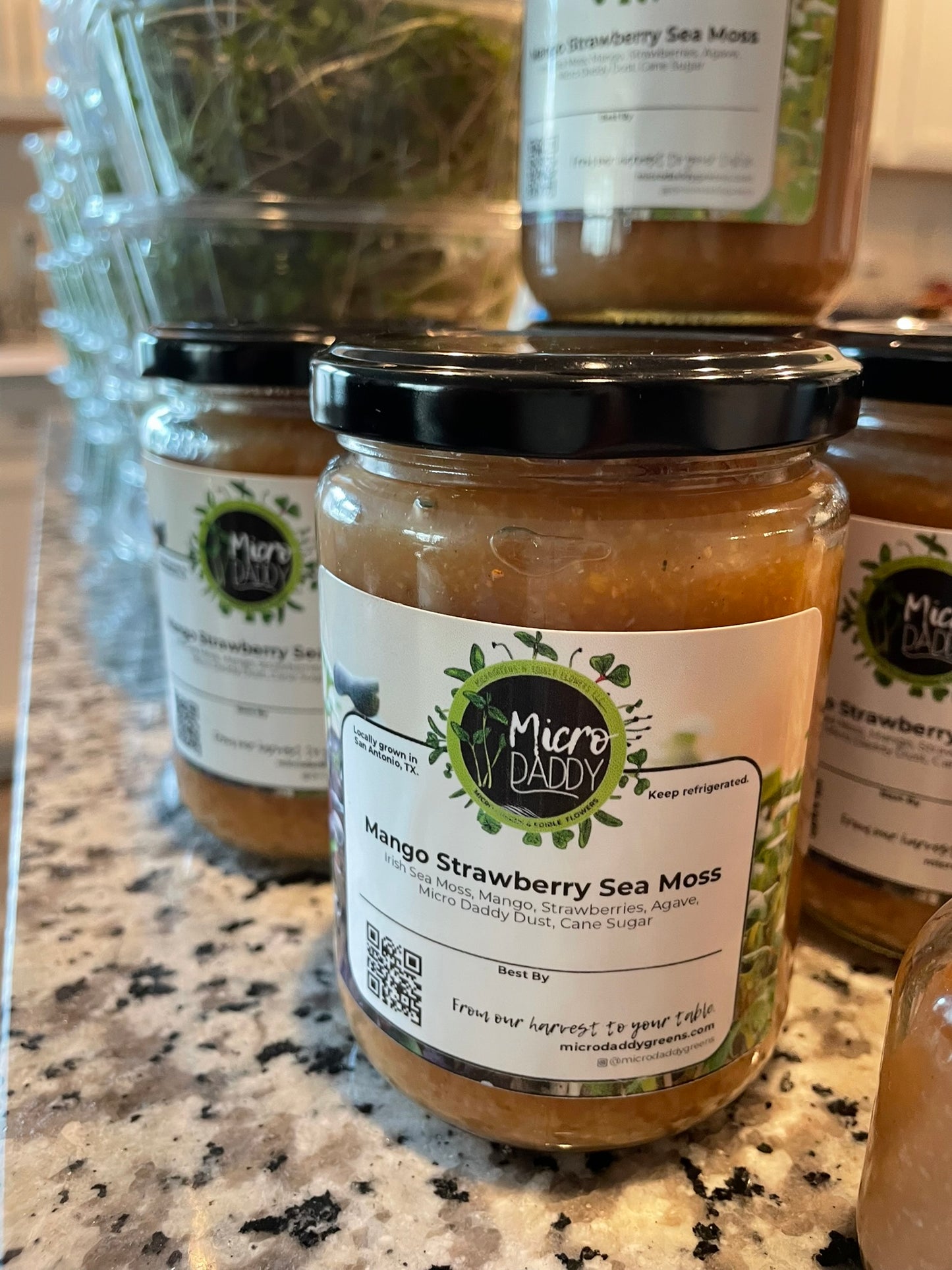 Sea Moss Infused with Micro Greens 12oz.